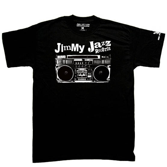 Jimmy Jazz Records Boombox (czarna) CIUCHY #92 Koszulki #92 męskie