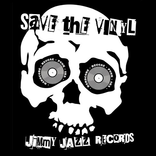 Save The Vinyl (Czacha, czarna torba)