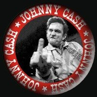 155 - Johnny Cash (czerwony)