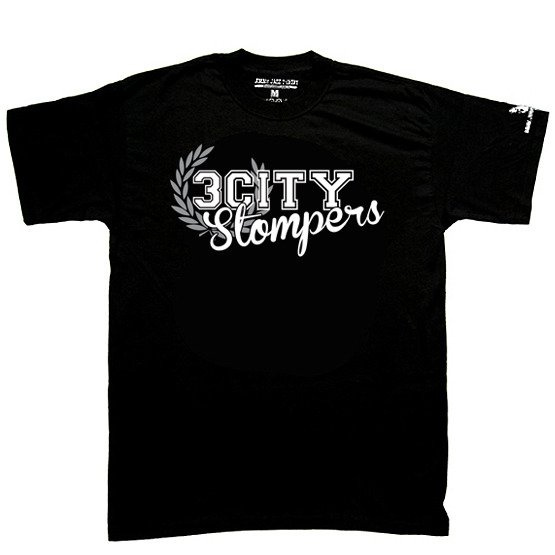 3City Stompers - Logo (czarna)