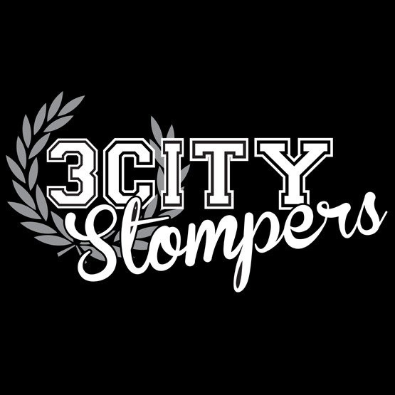 3City Stompers - Logo (czarna)