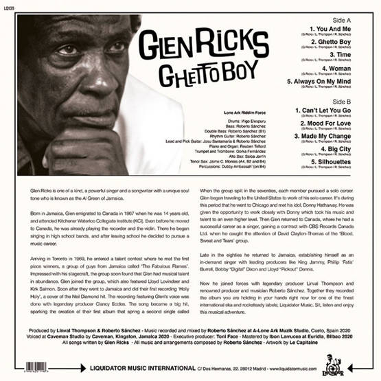 Ghetto Boy (LP, czarny winyl)